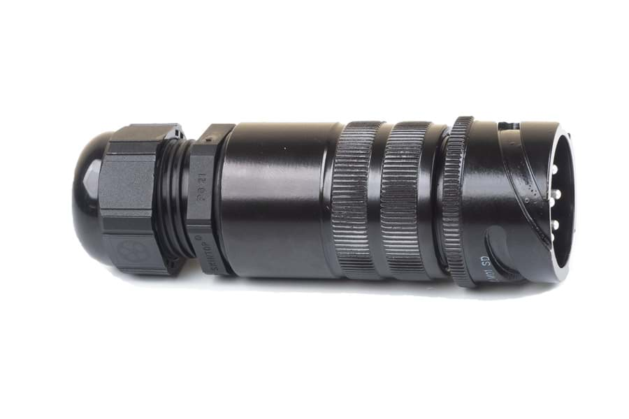 Bild von PA-COM 22-23 8p cable connector w/out nut male d=13-18mm crimp 2.5mm2