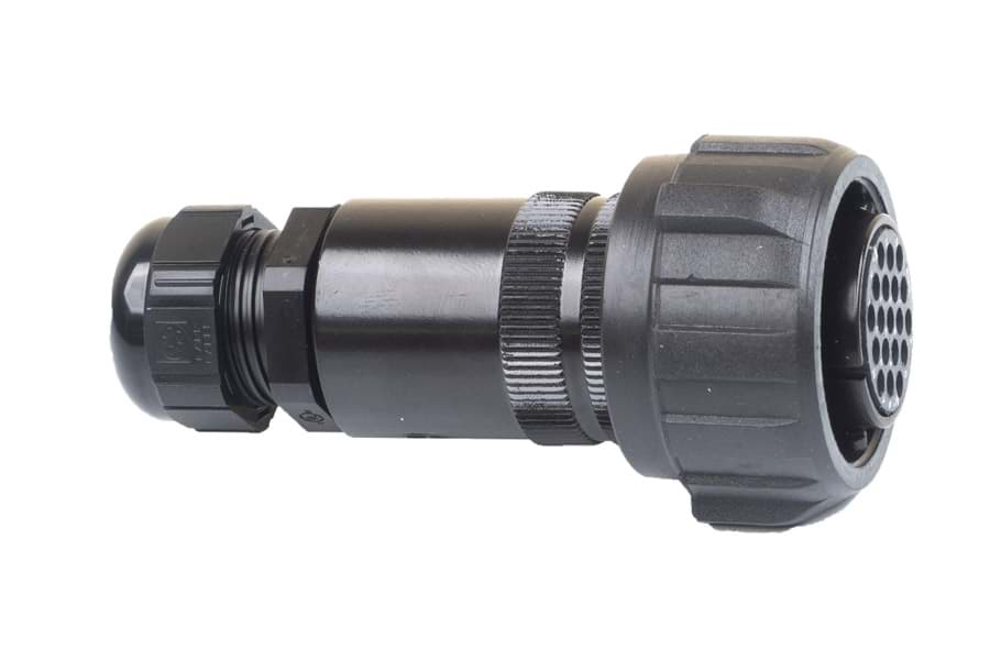 Bild von PA-COM 20A48 19p cable connector with nut fem. d=13-18mm