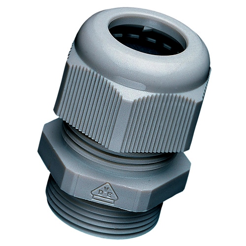 Afbeelding van wartel kunststof IP68 PG29 doorlaat 18-25mm tap=11mm donkergrijsEPN250