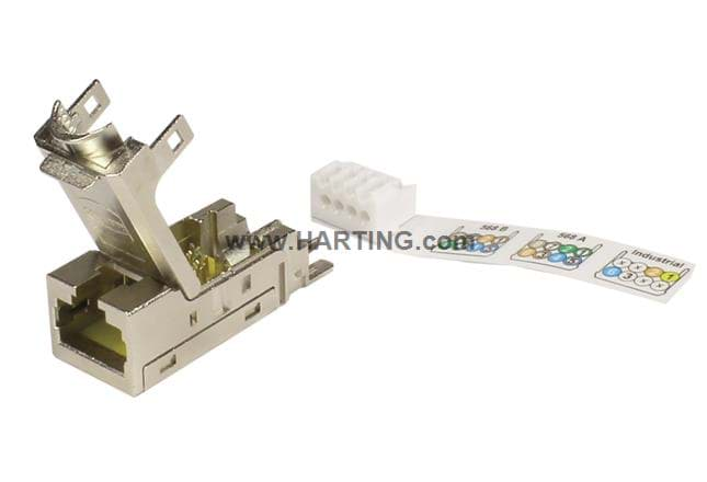 Afbeelding van Han  3A RJ45 10G CAT6 female