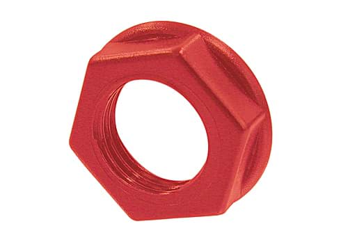 Afbeelding van slim-line nut PVC rood