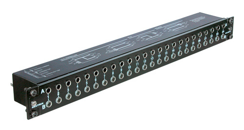 Afbeelding van patchpanel 1HE 2x24 + NYS-SPCR1