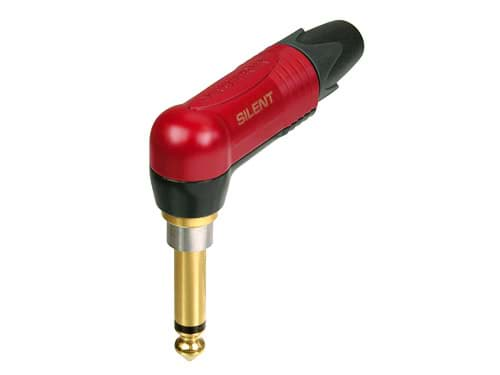 Afbeelding van jack 6,3mm profi steker SILENT haaks