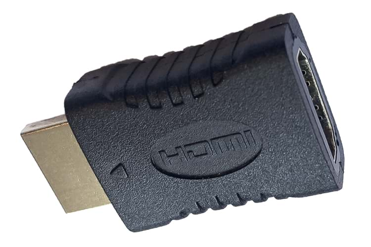 Afbeelding van HDMI Port Saver Adapter Male-A to Female-A