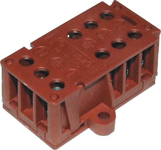 Afbeelding van klemmenstrook 3-weg 3-polig 1,5mm2 17,5A PIERCING tbv BOX H3&T