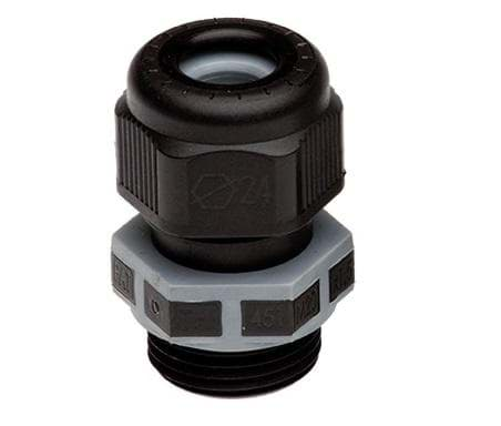 Afbeelding van wartel kunststof IP68 PG16 doorlaat 10,5-14mm tap=8mm zwart TEEGLAND