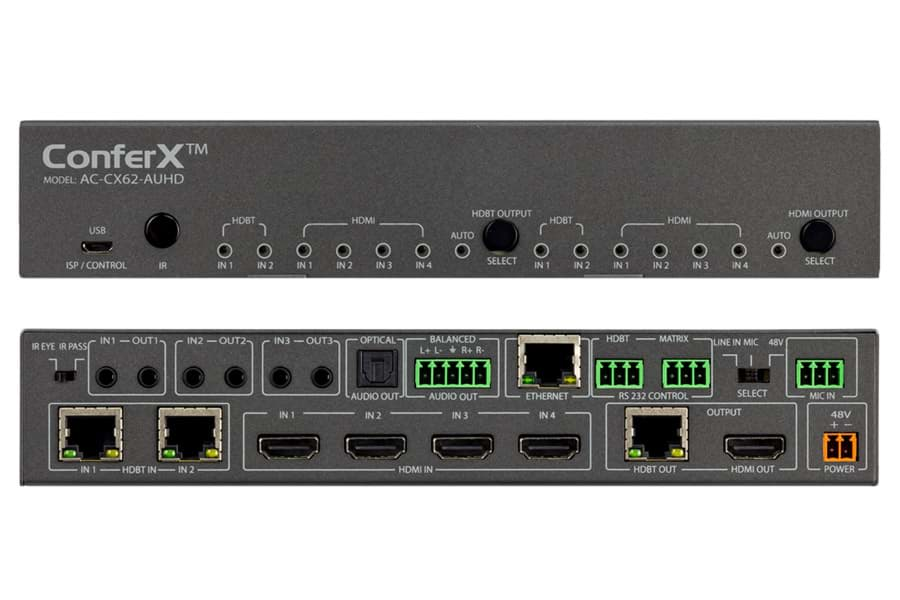 Afbeelding van Matrix Switcher 2HDBT+4HDMI to 1xHDBT+1xHDMI ConferX