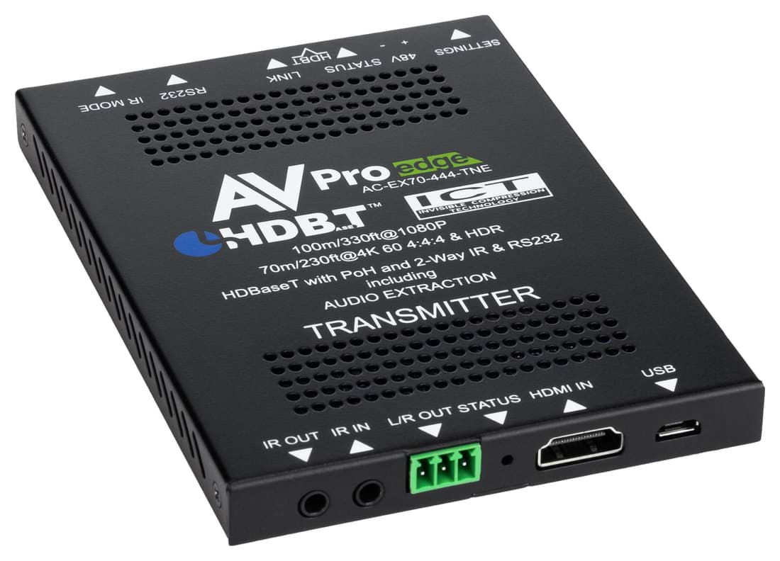 Afbeelding van HDMI Transmitter HDBaseT 18G ICT 70m 4K (100m HD)