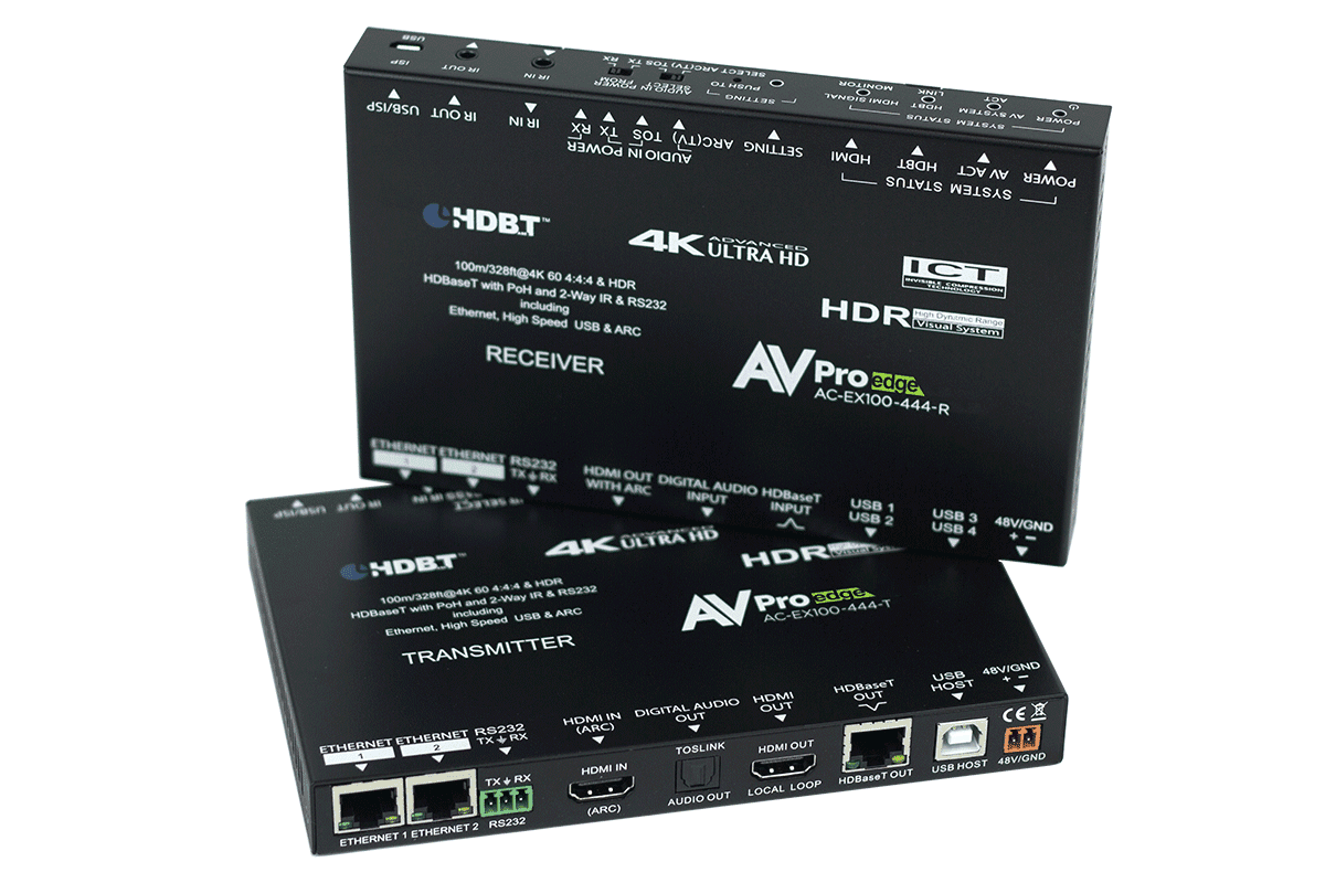 Afbeelding van HDMI ExtenderSet HDBaseT 18G ICT 100m 4K (100m HD) w/USB+ARC