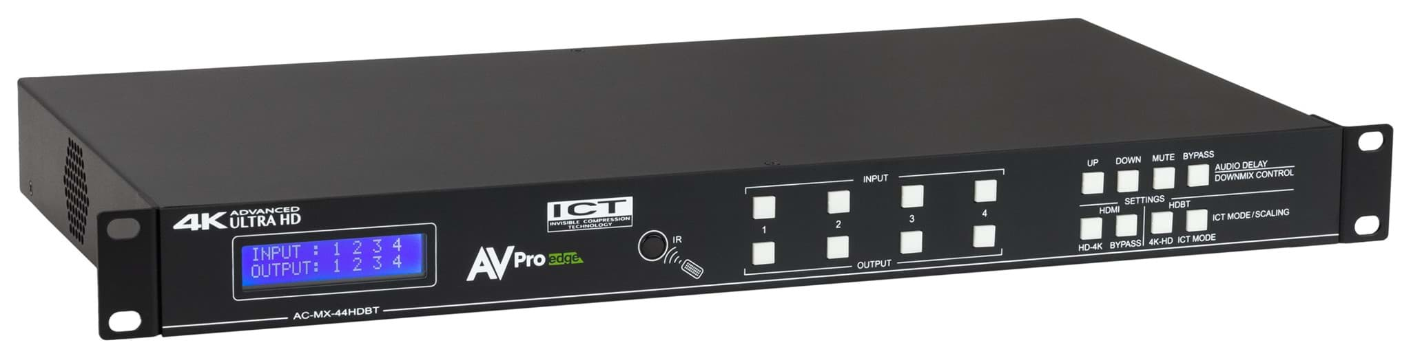 Afbeelding van Matrix Switch 4xHDMI to 4x HDMI+HDBT 18Gbps