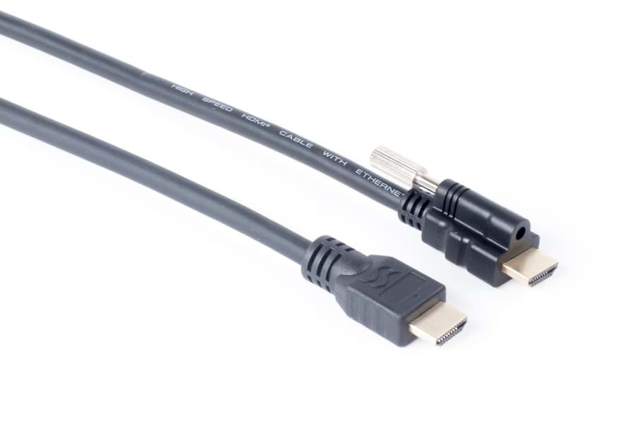 Afbeelding van HDMI kabel A-locking > HDMI A 1,0m v1.2