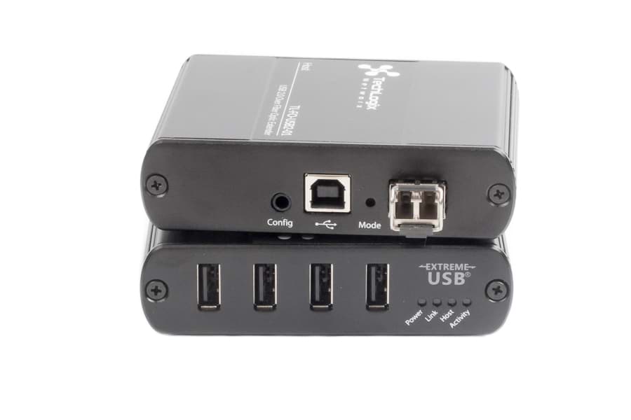 Picture of USB 2.0 over fiber extender duplex-LC-MM 500m