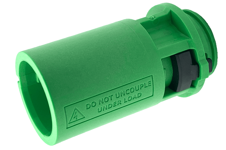 Afbeelding van Powerline QC insulator cable-source E green S-lock