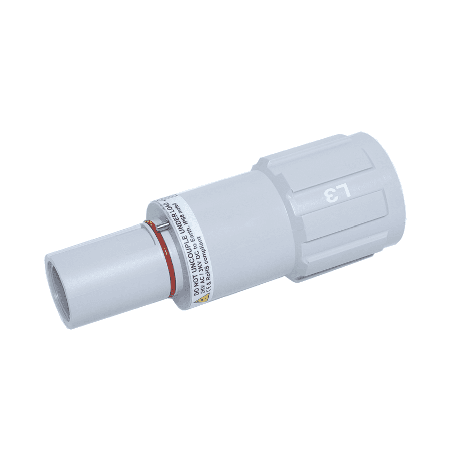 Afbeelding van Powerline insulator cable-drain  L3 grey