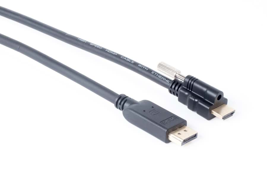 Afbeelding van DisplayPort 1,0m v1.2 naar HDMI kabel A-locking