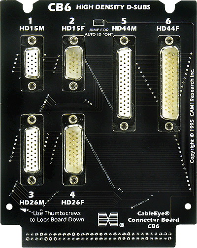 Afbeelding van Connector Board Set CB6 (HD15 HD26 HD44)