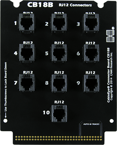 Afbeelding van Connector Board Set CB18B (10x RJ12 6p6c)