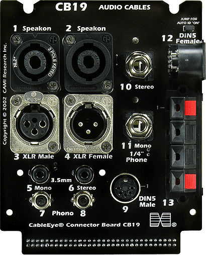 Afbeelding van Connector Board Set CB19 (Audio Cables)