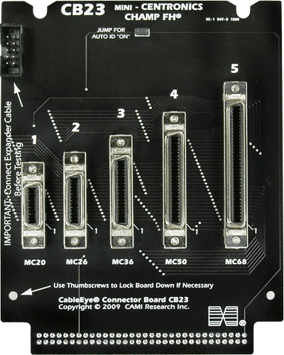 Afbeelding van Connector Board Set CB23 (MC and Champ FH)