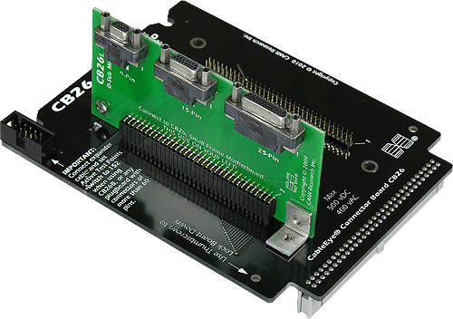 Afbeelding van Connector Board Set CB26L for CB26 (MicroD Male - 9 - 15 - 25)