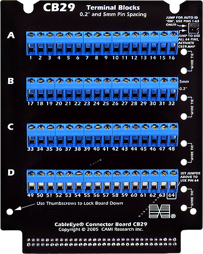 Afbeelding van Connector Board Set CB29 (Screw Terminal Trans)