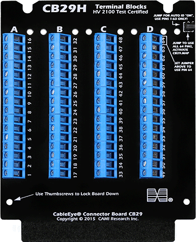 Afbeelding van Connector Board Set CB29H (Screw Terminals - HVX21)