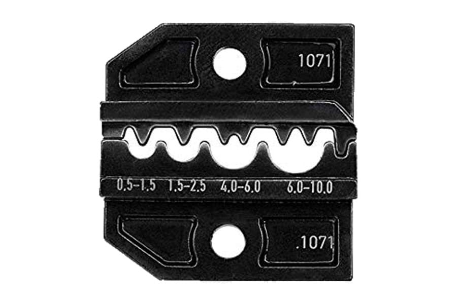 Afbeelding van Krimpinzetstuk PEW12 kabelverbinder 0,5-1,5/1,5-2,5/4-6/6-10mm2 verchr