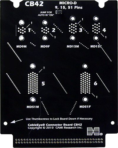 Afbeelding van Connector Board Set CB42 (MicroD 9 -15 -51)