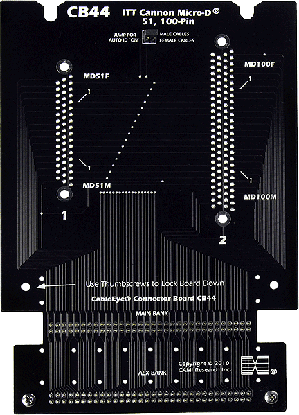 Afbeelding van Connector Board Set CB44 (MicroD 51 -100)