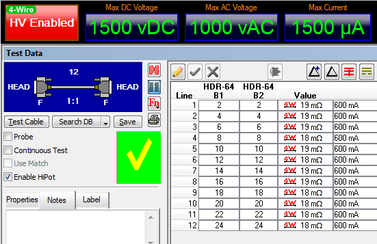 Afbeelding van Testsysteem HVX optie 4-Wire Measurement 1m-15 Ohm