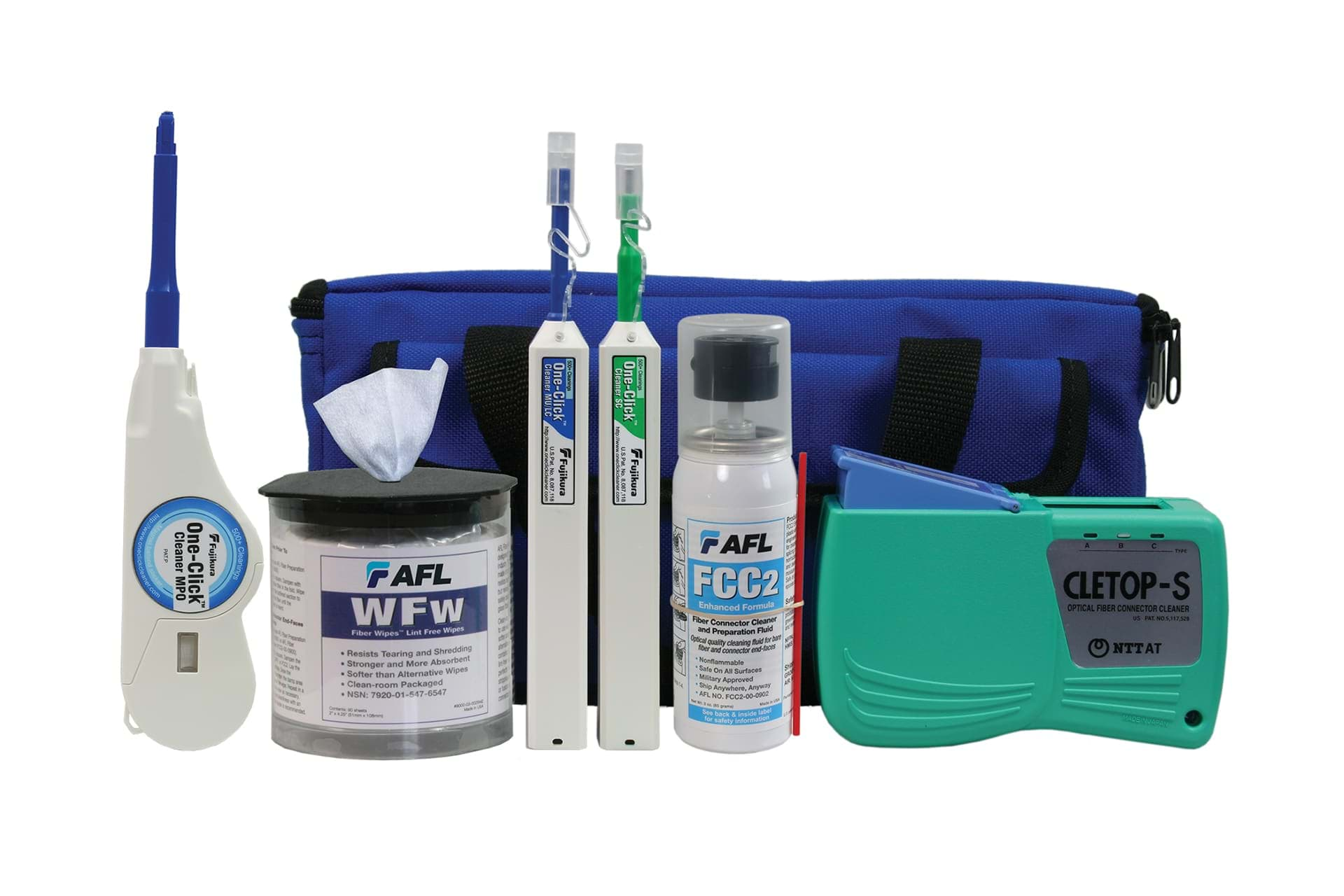 Afbeelding van Fiber Cleaning KIT for SC/ST/FC/LC/MPO connectors