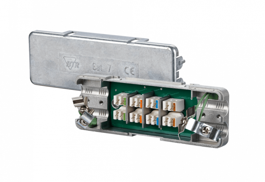 Afbeelding van kabelverbinderdoos class Ea 8p datakabel tot CAT7A