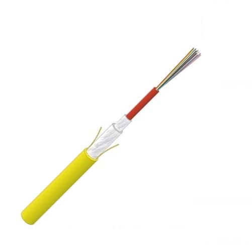 Afbeelding van Fiber Optic Indoor Loose Tube Cable  4xSM-G.652.D B2ca-s1ad1a1 yellow