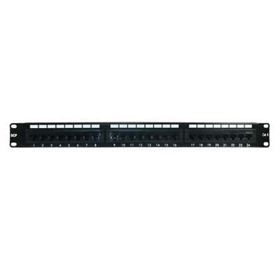 Afbeelding van patchpaneel RJ45/IDC-110 CAT6 UNSHIELDED 1HE 24 voudig