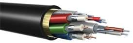 Picture of Combi cable VIDEO+SIGNAL (5x0,6/2,8AF + 2x[2x0,22mm2]CY) PVC black