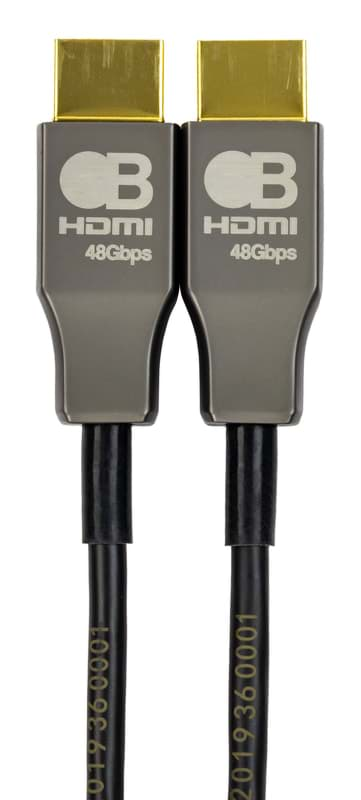 Afbeelding van HDMI kabel 48Gbps 8K/UHD@120  30m Fiber Hybrid Bullet Train