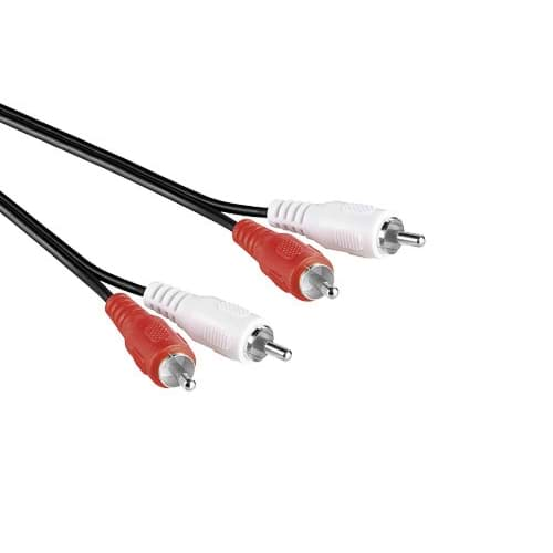 Afbeelding van audiokabel 2x RCA-male > 2x RCA-male  1,5m