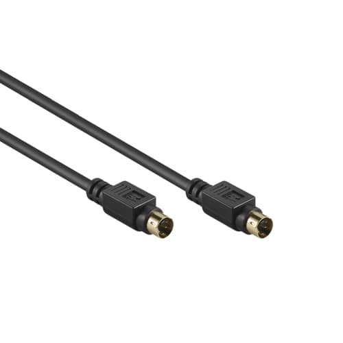 Afbeelding van S-Video kabel (SVHS) miniDIN 4p male > male  2.0m