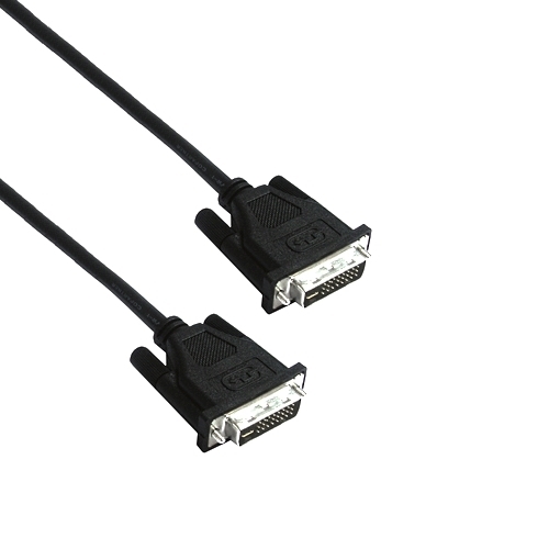 Afbeelding van DVI kabel Duallink 24+1 male/male zwart 3,0m