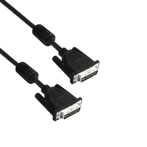 Afbeelding van DVI kabel Duallink 24+1 male/male zwart HQ 3,0m