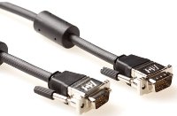 Afbeelding van VGA kabel HD15-M > HD15-M 15m RF-blok in metalenkap