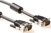 Afbeelding van VGA kabel HD15-M > HD15-M 25m RF-blok in metalenkap