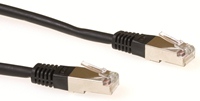 Afbeelding van patchkabel CAT5E F/UTP 4P26 LSZH zwart RJ45  0.5m