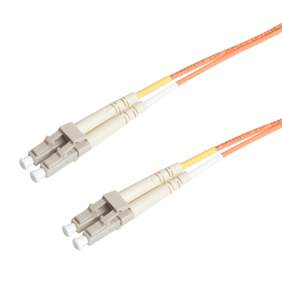 Afbeelding van patchcord MultiMode Duplex LC-LC  1.5m OM1 Orange d3mm Enhanced