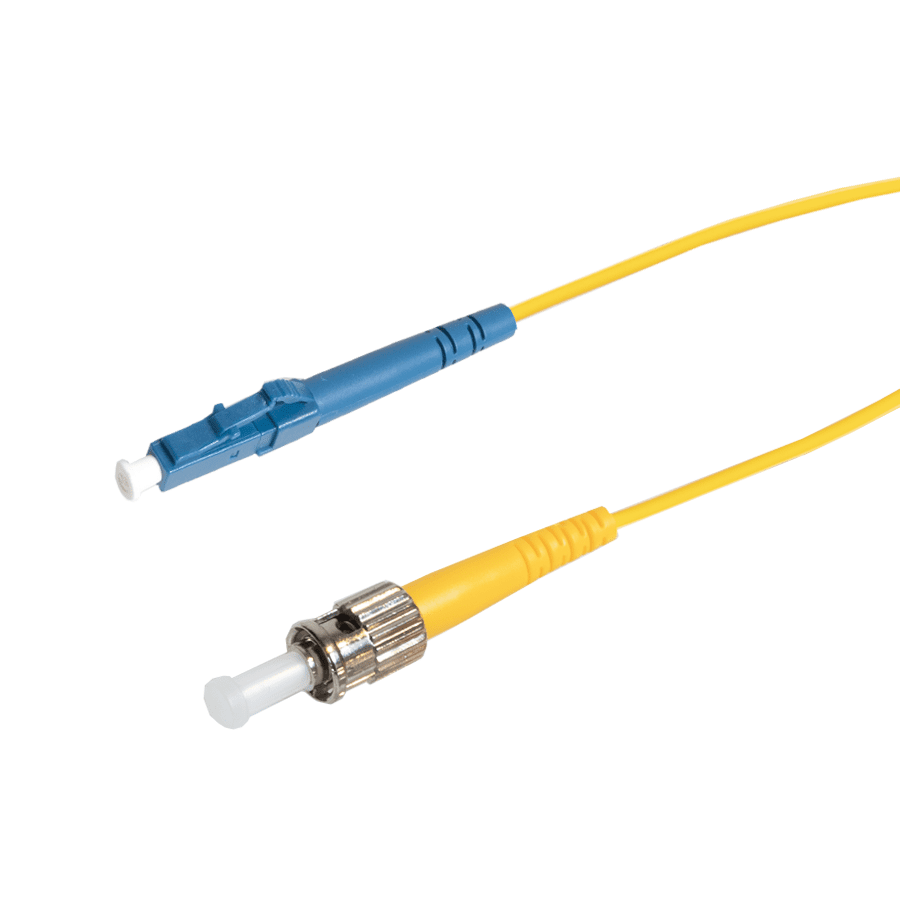 Bild von patchcord SingleMode Simplex LC-ST  0.3m G652D Yellow d3mm Enhanced