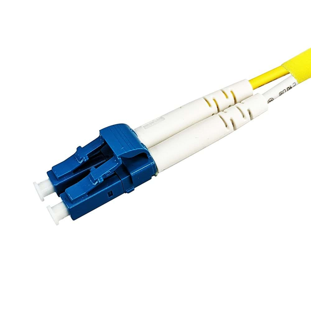 Afbeelding van patchcord SingleMode Duplex LC-LC  2.0m OS2 EasyFiber Yellow d2mm