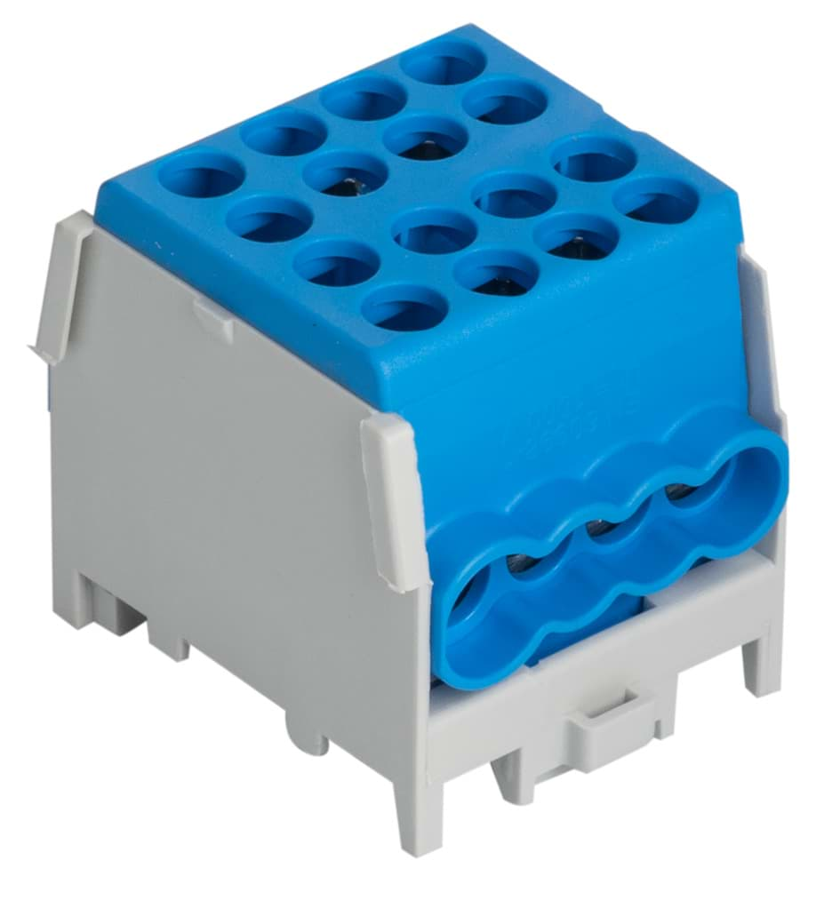 Picture of Verdeelblok 1F 2x16+6x10mm2 blauw