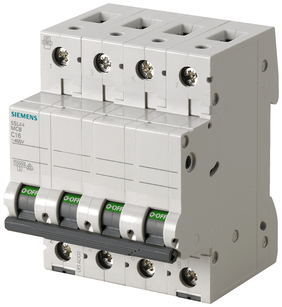 Afbeelding van automaat   2A 4-polig B-kar 4-module 10kA