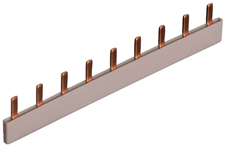 Afbeelding van Doorverbindingsrail STIFT 1Fx 3 17,8mm 10mm2 3 module gesloten