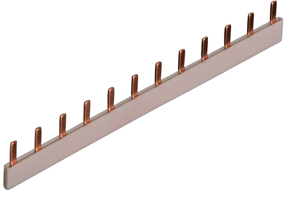 Afbeelding van Doorverbindingsrail STIFT 1Fx12 17,8mm 10mm2 12 module gesloten